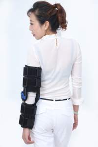 Perlengkapan perangkat medis penjualan laris, fiksasi bedah fraktur tulang, penyangga siku dapat disesuaikan tipe Normal - Product Image 2