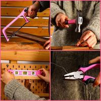 Kit combiné d'outils électriques : perceuse sans fil, clé à main, boîte à outils et autres outils