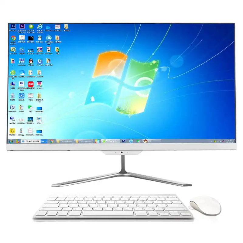 21.5inch 22inch Full Screen All In One Desktop Computer Gaming Pc Aio Core I5 I7 I9 Set Computer All-in-one Pc