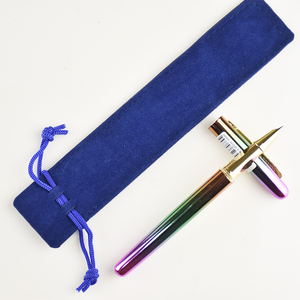 GemFully Regalos para el Día del Maestro, Productos Únicos para Uso Diario, Pluma Estilográfica Metálica de Lujo Iridiscente y Colorida con Logotipo, Nueva Moda - Product Image 1