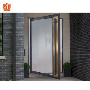 Luxury Aluminum Pivot <strong>Door</strong> Modern Glass Entry <strong>Door</strong> for Commercial and Residential Buildings - Product Image 6