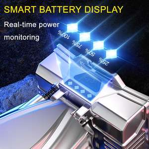 RTS Super Bright LED-Scheinwerfer Langstrecken-Outdoor-Angeln Camping Taschenlampen Notfall USB wiederauf ladbarer Bewegungs sensor Scheinwerfer - Product Image 4