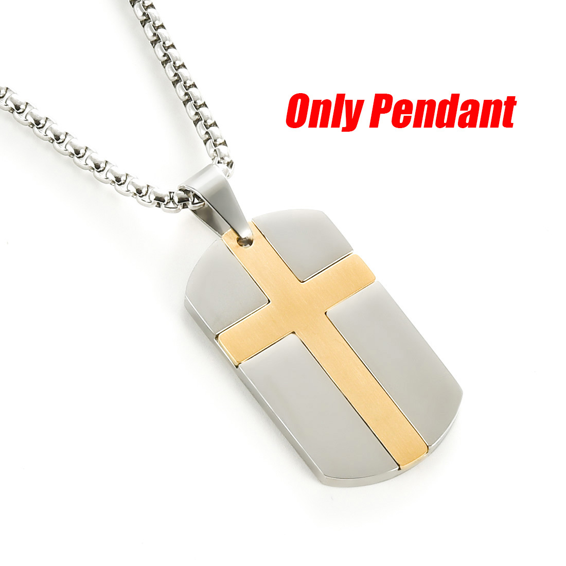 Pendentif en or silv