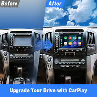 Toyota Land Cruiser 200 2012-2015 Nouveau Module Décodeur Radio Voiture avec Interface Linux, CarPlay Sans Fil et Android Auto, Garantie 1 An