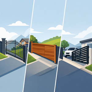 Solutions de portails pour allées inclinées : sécurité, accessibilité et esthétique avec un design et une installation intelligents - Product Image 6