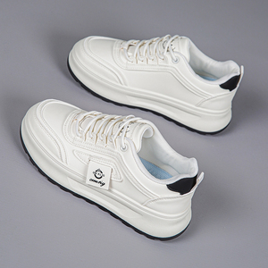 <span class=keywords><strong>Scarpe</strong></span> da Skateboard da <span class=keywords><strong>Donna</strong></span> in Microfibra PU Bianco <span class=keywords><strong>Cammello</strong></span>, Tomaia Sintetica Bianca, Leggere, con Lacci, Morbide e Traspiranti - Product Image 6