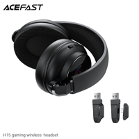 Headset Gaming H15 dengan Teknologi Bluetooth Headphone Nirkabel RGB BT6.0 1000mAh IPX4 Headphone Bluetooth