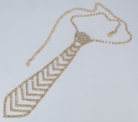 Le fabricant recommande : Accessoires de mariage en gros, caravates ajustables en strass métalliques, tendance, en forme de flèche, mode et luxe