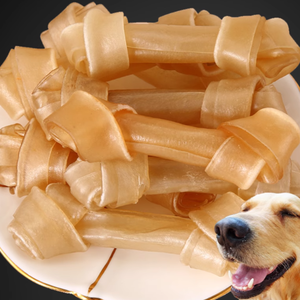 Golosinas Naturales Orgánicas para Perros con Alto Contenido de Proteínas, Juguetes Masticables, Hueso Prensado de Piel Cruda, OEM Personalizado, Fábrica <span class=keywords><strong>China</strong></span> - Product Image 1
