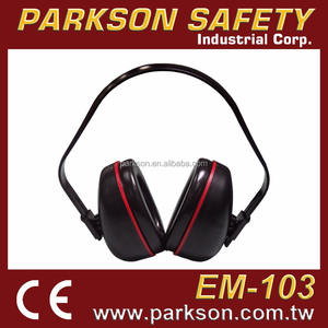 Protection auditive de haute durabilité PARKSON SAFETY Taiwan EM-103, protège-oreilles confortables avec coussinets remplaçables, excellente étanchéité - Product Image 2