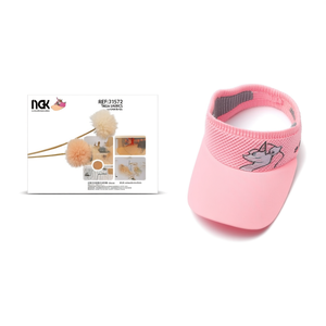 Gorra con Visera de Unicornio para Niños, de Poliéster y Algodón, Ajustable, Talla Única, Protección Solar para Verano, Estilo de Personaje - Product Image 2