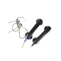 Combiné de porte-voix ABS haute qualité anti-vandalisme, téléphone fixe filaire de style antique, téléphone sans fil fixe