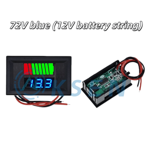 Batteria AI-KSEN del veicolo elettrico 12/24/48/60/72/84V, Display del misuratore di livello della batteria, tensione della batteria al litio CC - Product Image 5