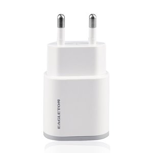 Mới nhất EU cắm sạc 10W thông minh kép cổng USB tường sạc 5V/2.1A, 2A để sạc điện thoại di động & phụ kiện điện tử - Product Image 2