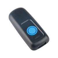 Escáner de Código de Barras Inalámbrico 2.4G BT Portátil Mini de Mano 1D para Inventario