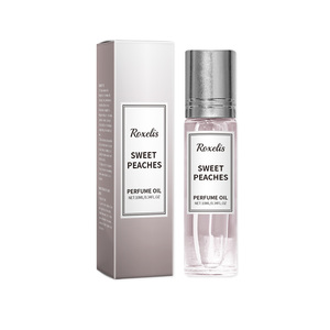<span class=keywords><strong>Perfume</strong></span> en Roll-On de 10 ml para Mujer, Eau de Parfum, Aroma Dulce a Melocotón, Aroma Frutal, Larga Duración, Botella de Vidrio, Cabezal de Metal con Rodillo, Antitranspirante - Product Image 1