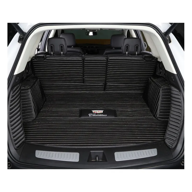 High Quality Leather Car Mat Wholesale Car Accessories Full Set Custom Car Trunk Mats