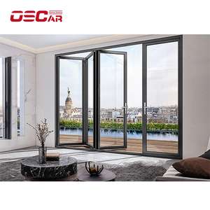 <span class=keywords><strong>Um</strong></span> profilo flessibile pieghevole moderno ed elegante in metallo casa ufficio accessori per griglia pieghevole Design idraulico porta pieghevole - Product Image 2