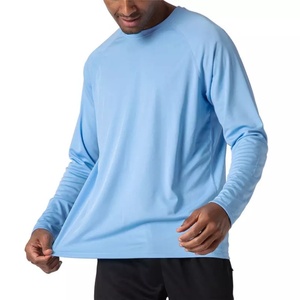 Chemise de pêche à manches longues pour adultes et enfants, séchage rapide, unie, protection solaire, avec impression de logo personnalisé - Product Image 1