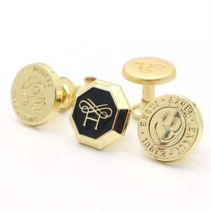 Remaches Metálicos de Cabeza Plana de 9 mm, Remaches de Aleación de Zinc con Letras Grabadas por Láser Personalizadas <span class=keywords><strong>para</strong></span> Accesorios de Bolsos - Product Image 6