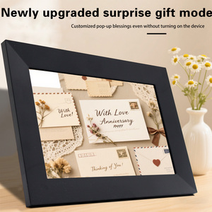16G HD <strong>Digital</strong> <strong>Photo</strong> <strong>Frame</strong> 8-inch Electronic Album Player Wi-Fi Touch Screen Smart Display ABS Plastic MP3 AVI 1280x800 - Product Image 4