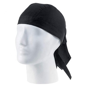 Gorro de Chef Unisex de Mezclilla Negra Formal para Trabajadores de Restaurantes y Camareros, para Uso Profesional en las Cuatro Estaciones - Product Image 1