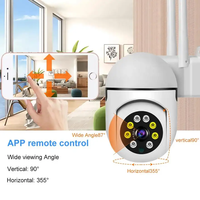 Precio de fábrica 5G WiFi Ptz Color visión nocturna teléfono inteligente Vista Remota CCTV inalámbrico Yiiot 2MP 1080P Cámara IP