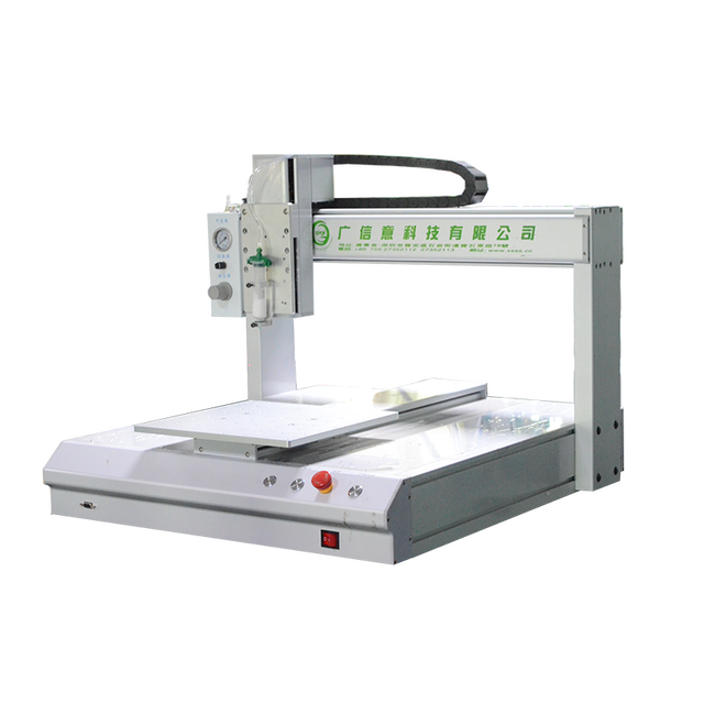 Dual-platform Automatic Dispensing Equipment Precise Uniform Dispensing Handle Operation Adaptable for Different Adhesive