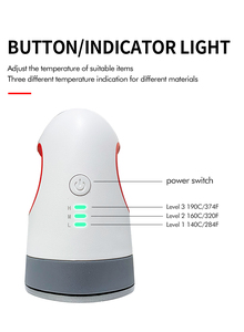 Dễ dàng Báo Chí di động nhiệt ép 3 màu tùy chọn HPM-59 mini máy ép cho áo sơ mi t Logo in ấn con dấu gói vv - Product Image 5