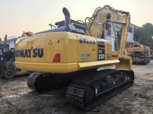 Envío rápido casi nueva máquina usada Komatsu Pc220 excavadoras superventas oruga Japón usado Komatsu Pc220 22ton - Product Image 2