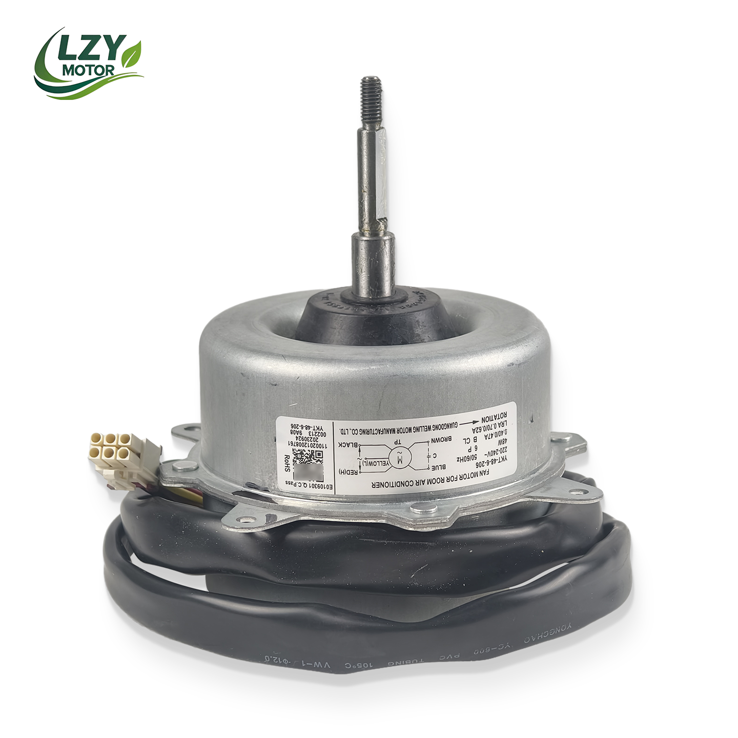 YKT-48-6-206 Outdoor Fan Motor - 48W AC220-240V 50/60hz