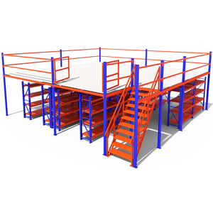 Industrie plattformen Mezzanine-Plattform beleuchtete Mezzanine-Doppel-Mezzanine-Rack-Systeme - Product Image 1