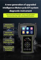 Herramienta de Diagnóstico para Motocicletas JDiag M100 Pro, Escáner de Diagnóstico del Sistema EFI para BMW/Yamaha/Harley-Davidson/Ducati
