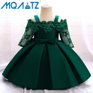 <span class=keywords><strong>Robe</strong></span> de soirée verte pour bébés filles MQATZ, motif floral brodé, <span class=keywords><strong>robe</strong></span> de bal mignonne, idéale pour les fêtes, les bals de promo et les mariages, L5083XZ - Product Image 1