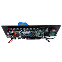 Amplificateur de puissance numérique 2 canaux OEM personnalisé 50W+50W avec Bluetooth, USB, AUX, micro, guitare, karaoké, système de sonorisation