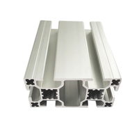 Profilé de jambe de force 4080 profilés extrudés en aluminium T5 à fente en T, facile à assembler