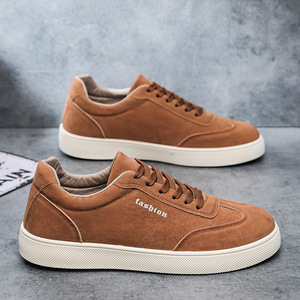 Chaussures décontractées pour hommes 39-45, respirantes, en cuir PU, légères, baskets en caoutchouc, nouvelles chaussures confortables pour hommes - Product Image 3