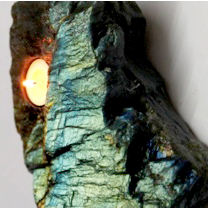 Portavelas de Mármol de Forma Irregular para Decoración del Hogar, Decoración de Bodas, Uso en Restaurantes, Diseños de Tendencia - Product Image 2