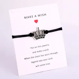 Fabricant Je t'aime jusqu'à la lune et au dos Couronne Briller comme un diamant Tournesol Coeur Trèfle Lotus <span class=keywords><strong>Bracelet</strong></span> à breloques - Product Image 2