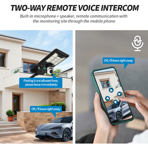 Nuovo Lampione Solare WiFi All-in-One con Telecamera, Lampione Solare con Telecamera 4G, Lampione Solare LED con Sensore - Product Image 3