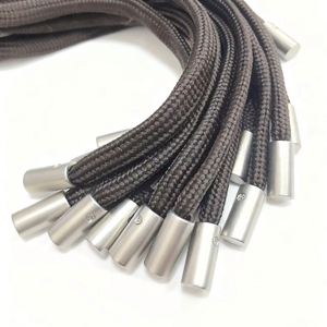 Metal Screw Polyester Rope Caps & Vests with Drawstring Sample Set-DIY <b>Braided</b> Waist Rope Clothing <b>Accessories</b> - Product Image 1
