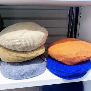 Gorro <span class=keywords><strong>de</strong></span> punto hecho a mano <span class=keywords><strong>de</strong></span> lana, <span class=keywords><strong>boina</strong></span>, <span class=keywords><strong>boina</strong></span> azul marino, <span class=keywords><strong>boina</strong></span> negra <span class=keywords><strong>de</strong></span> ganchillo <span class=keywords><strong>para</strong></span> mujer - Product Image 2