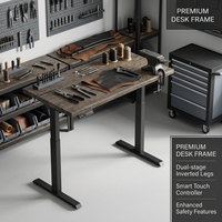 Cadre de table élévatrice électrique intelligente AOR, bureau DIY extensible à moteur unique, table de gaming, vente en gros usine