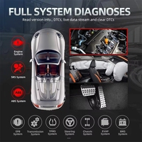 (bssy)Original Vollsystem-Autodiagnosegerät X431 CRP909E + 15 Reset-Service-Paket MK808