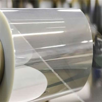 Película de protección transparente autoadhesiva PE/PET para vidrio y ventanas