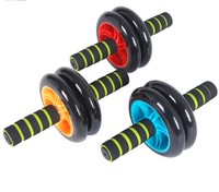 Roue abdominale multifonctionnelle automatique NJ, construction en acier et plastique, pour usage domestique, équipement d'exercice durable et unisexe