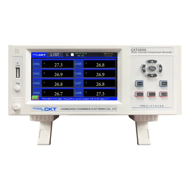 CKT4000 Serie di Temperatura Data Logger Registratore di Temperatura Termometro Digitale