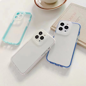 Funda protectora para teléfono 2 en 1 para xiaomi <span class=keywords><strong>redmi</strong></span> <span class=keywords><strong>note</strong></span> 12 <span class=keywords><strong>Pro</strong></span>, funda 12S <span class=keywords><strong>note</strong></span> <span class=keywords><strong>11</strong></span> 10 <span class=keywords><strong>Pro</strong></span>, funda a prueba de golpes con lentes, <span class=keywords><strong>fundas</strong></span> transparentes de color - Product Image 3