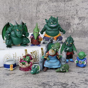 9pcs/set Dbz Anime Figures Gk <strong>Wcf</strong> Family Of Evil Namekian Piccolo Kyuubi Bijyudama Statue Collectible Model Toys Anime Figure - Product Image 3