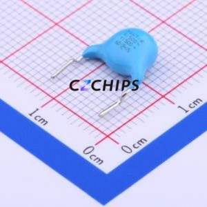 Condensador de Seguridad DE1B3RA471KJ4BQ01F, Componente de Orificio Pasante (THT), 470pF, 10%, 500V, X1, Y1 - Product Image 1